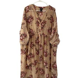 Torrid High-low Sheer Tunic